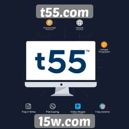 Análise das principais funcionalidades do site t55.com